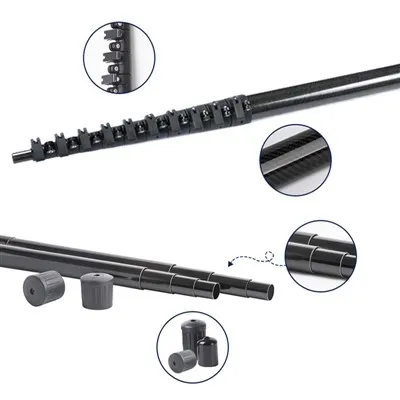 ¿Cómo se unen dos tubos de fibra de carbono?